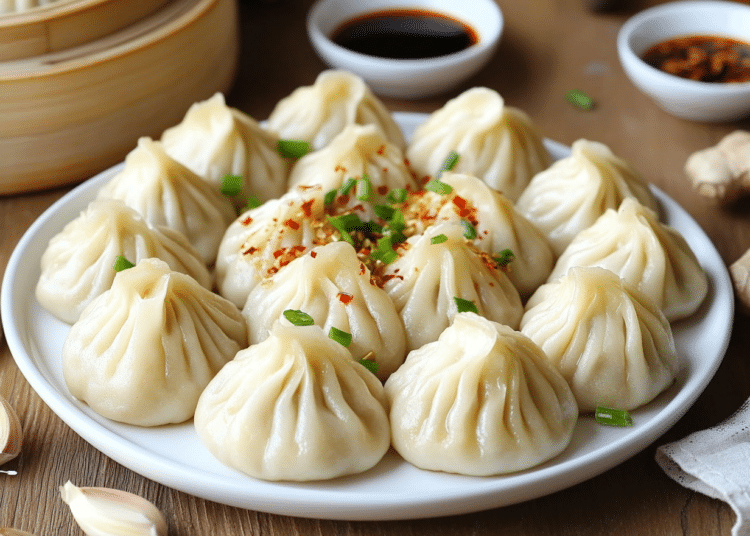 Ginger Beef Mince Dumplings