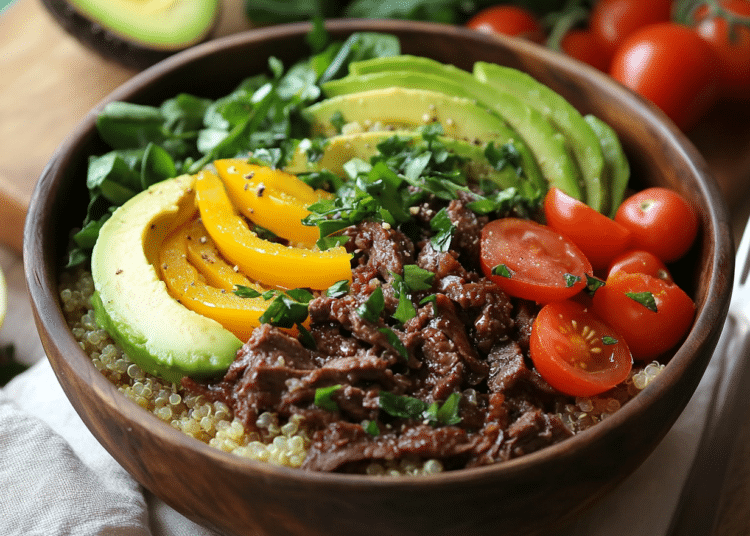 Beef Quinoa Bowl