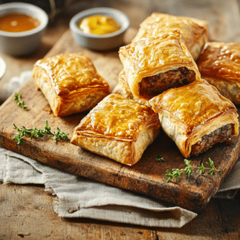 Pork Mince And Black Pudding Sausage Rolls
