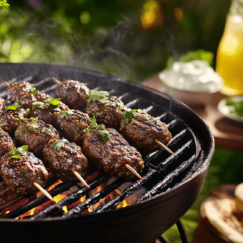 Spiced Minced Beef Bbq Kofta