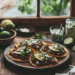 Beef Mince Tostadas With Lime Crema