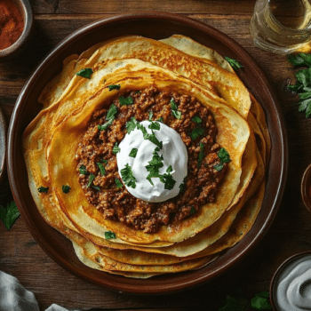 Savory Hungarian Crepes Stuffed With Spicy Beef Delight 2 Minced Beef Hungarian Hortobágyi Pancakes