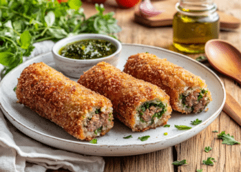 Argentine Minced Beef Milanesa Rolls