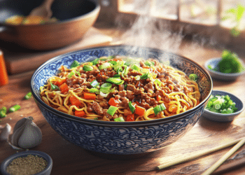 Pork Mince Chow Mein