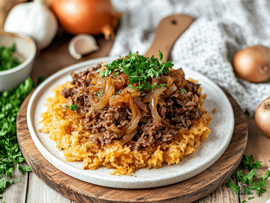 Minced Beef Hash Browns