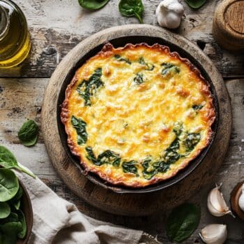 Aussie Minced Lamb And Spinach Bake