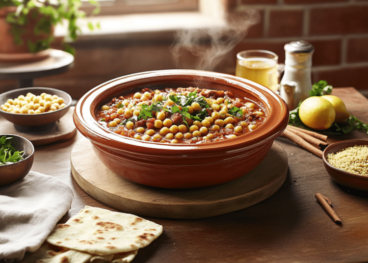 Lamb Mince And Chickpea Tagine