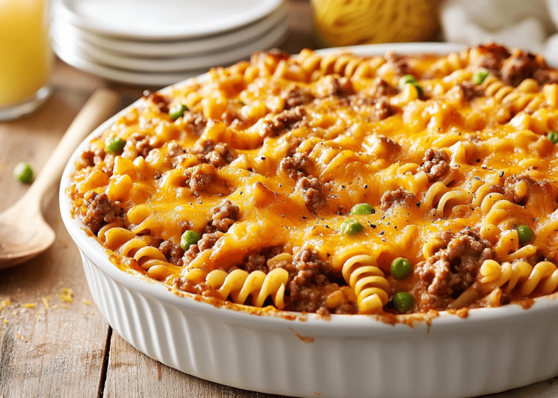 Savorful Hamburger Casserole