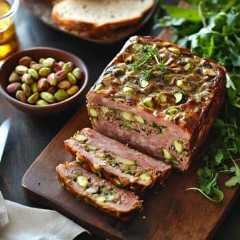 Pork Mince Terrine With Pistachios