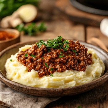 Fiery Lamb And Swede, A Rustic British Comfort Dish 2 Spicy Lamb Mince With Mashed Swede2