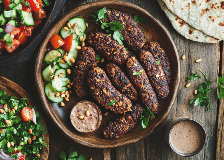 Minced Beef And Bulgur Kibbeh