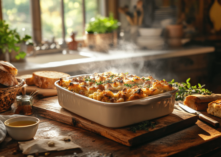 Hearty Sausage Stuffing