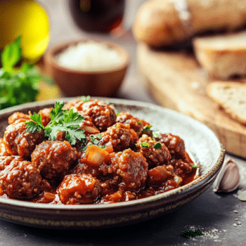 Crushed Meatball Ragu