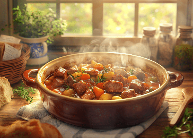 Savory Lamb Stew Casserole