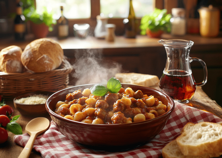 Rustic Sausage And Pasta Delight