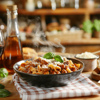 Rustic Sausage And Pasta Delight