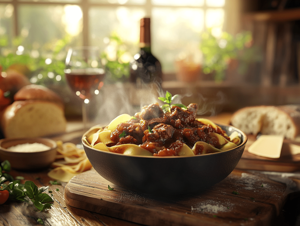 Wild Game Meets Italy A Luxurious Venison Ragu Feast 1 Venison Ragu