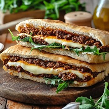Minced Lamb And Cheese Chivito Sandwiches