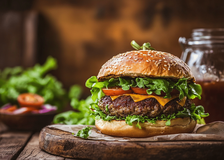 Gourmet Cheese-Stuffed Burgers Elevate Your Dinner Game 1 Gourmet Stuffed Hamburger