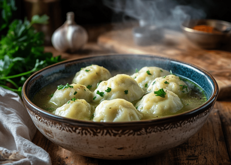Minced Lamb And Manioc Vori Vori Dumplings
