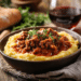 Minced Lamb With Creamy Mashed Polenta
