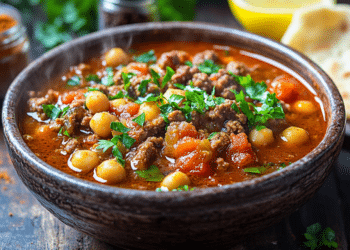 Easy Moroccan Lamb Mince Stew