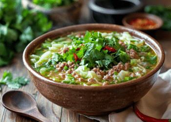 Vietnamese Pork And Cabbage Soup