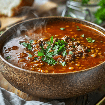 Spiced Beef Mince And Lentil Soup2