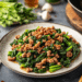 Minced Pork And Silverbeet Stir Fry