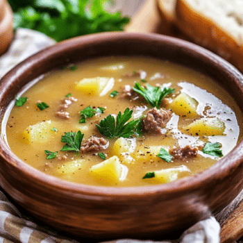 Hearty European Beef And Potato Soup Warms The Soul 2 Creamy Beef Mince And Potato Soup