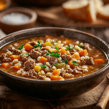 Hearty Minced Beef And Barley Stew: A Rustic Comfort 2 Minced Beef And Barley Stew
