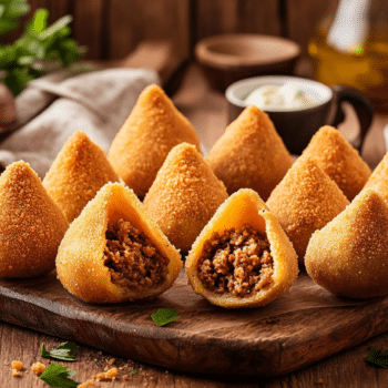 Minced Beef And Cassava Coxinha