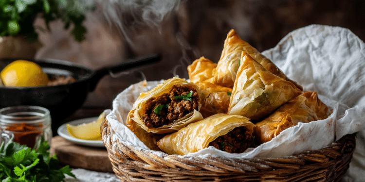 Tunisian Lamb Mince Brik