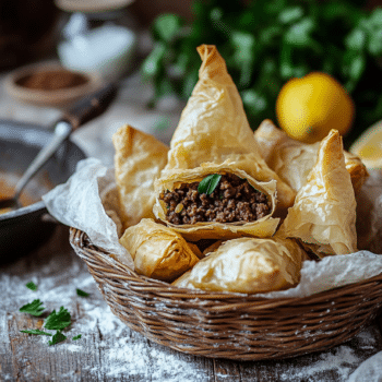 Crispy Tunisian Lamb Brik: A Taste Of North Africa 2 Tunisian Lamb Mince Brik