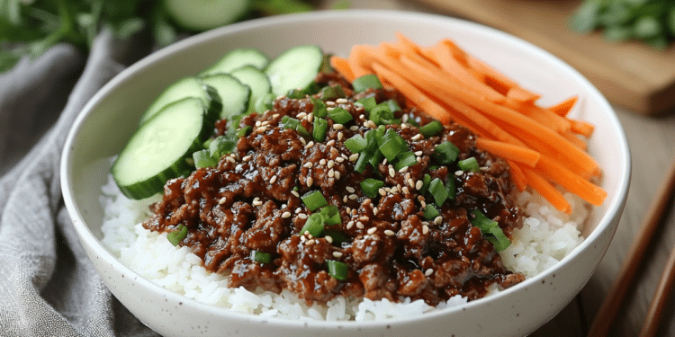 Teriyaki Beef Mince Bowls: A Quick Japanese-Inspired Feast 3 Teriyaki Beef Mince And Rice Bowls
