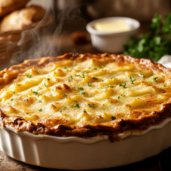 Irish Minced Beef And Potato Pie