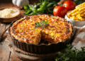 Minced Pork And Corn Chipá Guazú