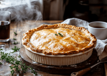 Traditional Mince And Onion Pie