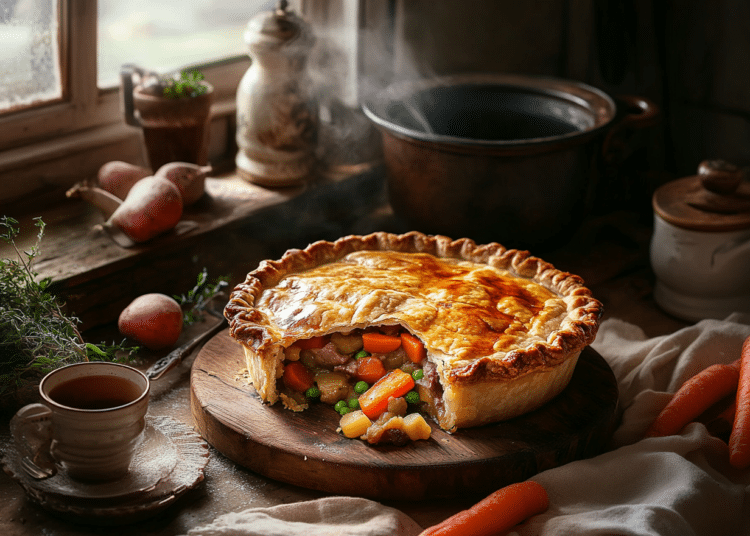 Welsh Lamb Cawl Pie