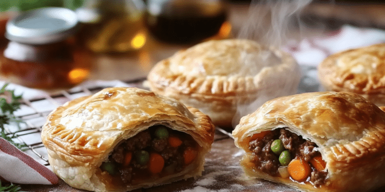 Hearty Australian Minced Beef And Veggie Pies Delight 4 Aussie Minced Beef And Veggie Pies