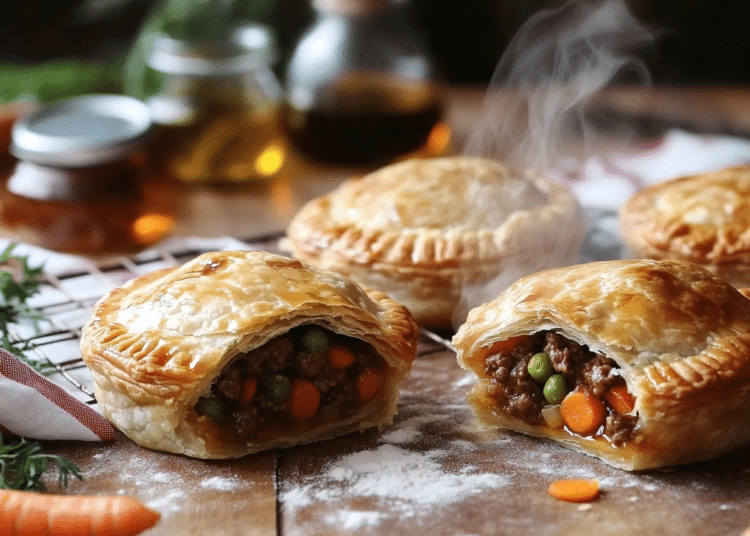 Aussie Minced Beef And Veggie Pies