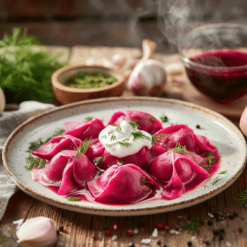 Eastern European Borscht Dumplings: A Culinary Journey 2 Beef Mince Borscht Dumplings