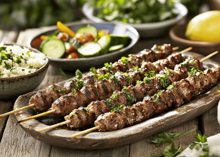 Sweet And Savory Lamb Skewers With Manuka Honey Glaze 1 Minced Lamb And Manuka Honey Skewers