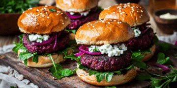 Minced Venison And Beetroot Sliders
