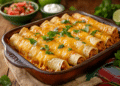 Beef Mince Taquito Bake