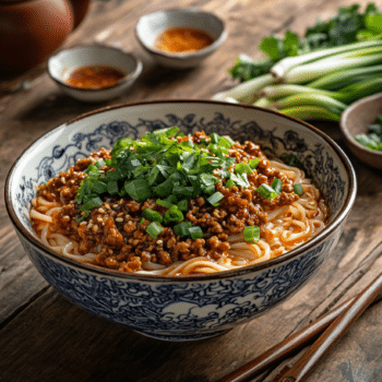 Spicy Lamb Mince Dan Dan Noodles