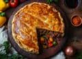 Colombian Minced Beef Sobrebarriga Pie