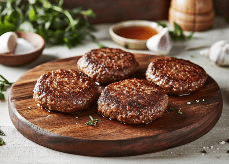 Lamb Mince And Honey Mustard Patties