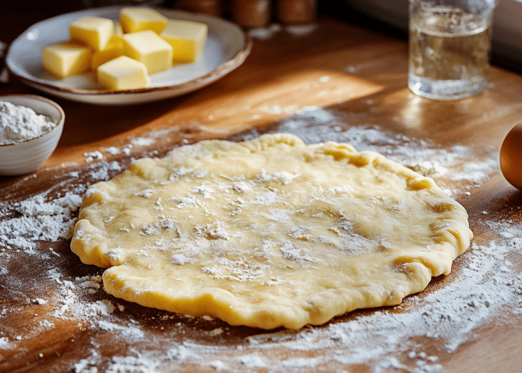 Flaky Baked Empanada Dough
