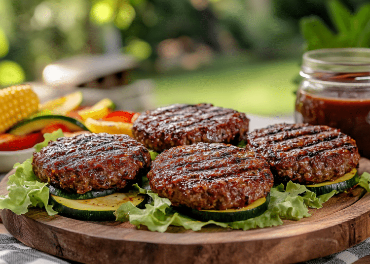 Minced Beef And Veggie Bbq Patties